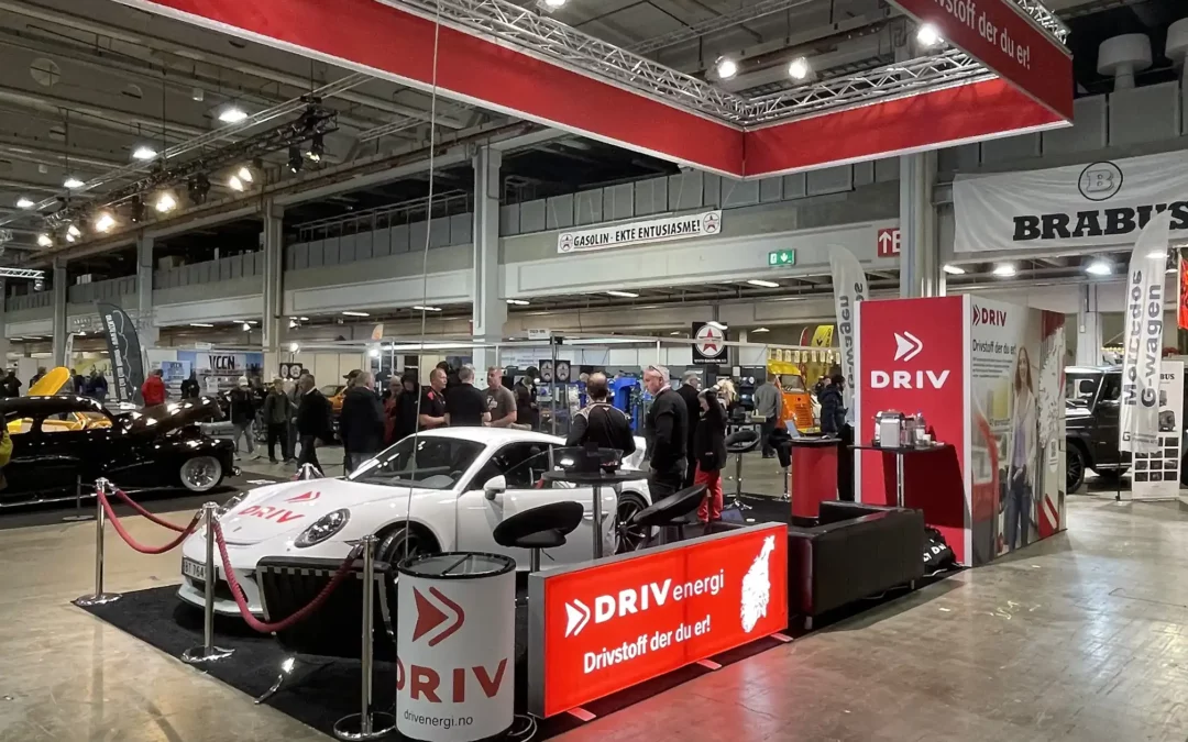 Messestand til DRIV energi