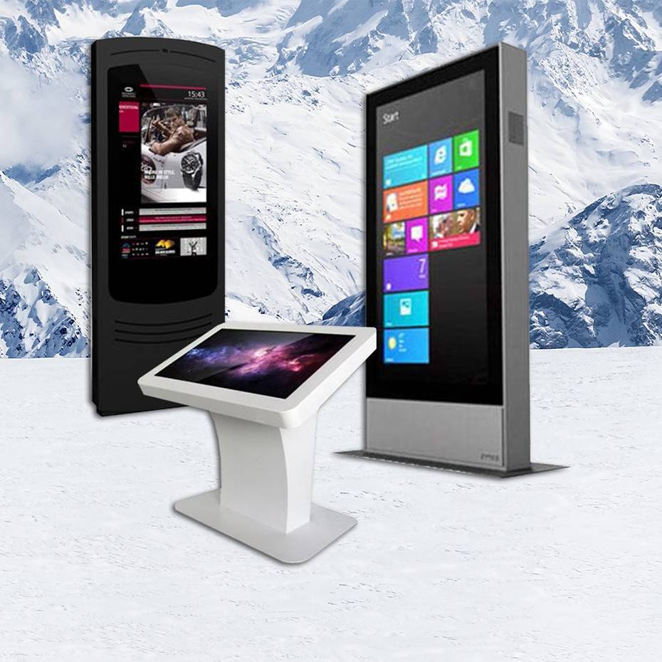 Kiosker Digitale skjermer