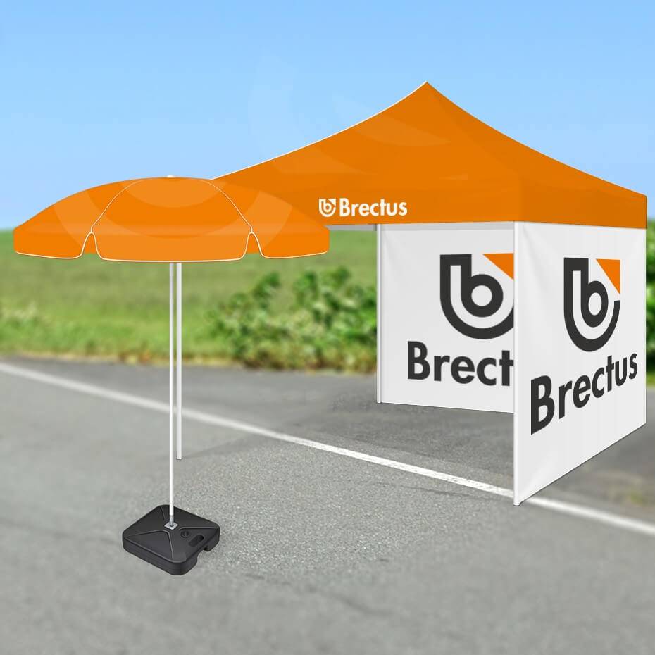 Messetelt og parasoller