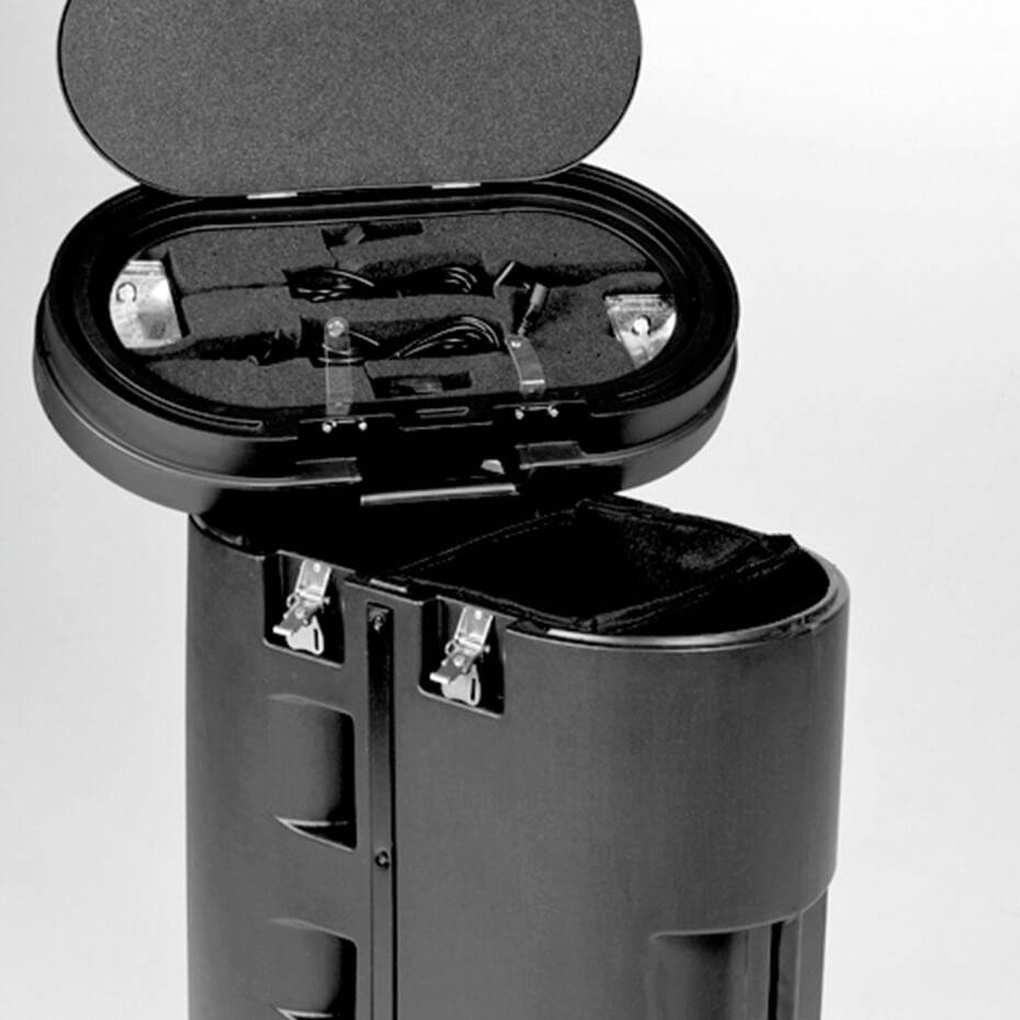 Messevegg buet med paneler 6