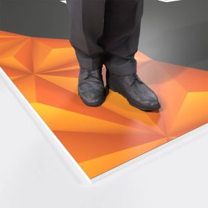 Vinyl gulvbelegg med trykk Brectus Norway Totalleverandør av reklamemateriell, messe- og profileringsløsninger Vinyl gulvbelegg med trykk