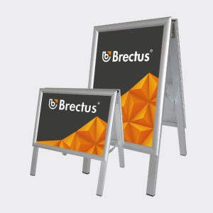 Rustfri Visningsbukk Meglerbukk Brectus Norway Totalleverandør av reklamemateriell, messe- og profileringsløsninger Rustfri Visningsbukk Meglerbukk