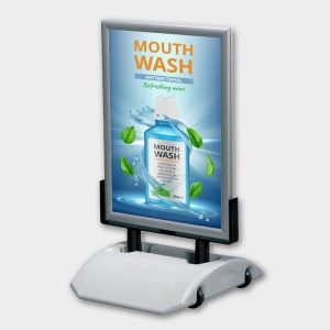 Gatebukk Wind Sign LED Brectus Norway Totalleverandør av reklamemateriell, messe- og profileringsløsninger Gatebukk Wind Sign LED