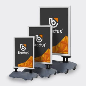 Gatebukk Wind Sign Budget Brectus Norway Totalleverandør av reklamemateriell, messe- og profileringsløsninger Gatebukk Wind Sign Budget