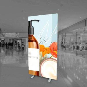 Lyskasse Stående LED ramme