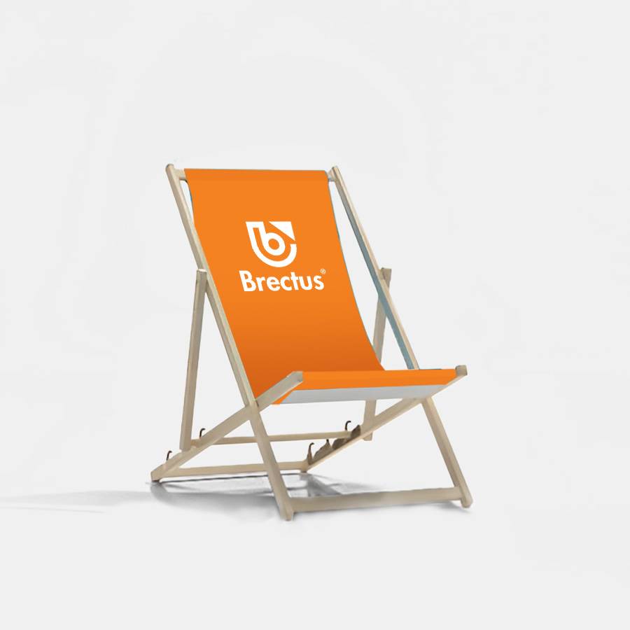 Strandstol med trykk