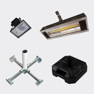 Tilbehør til parasoll