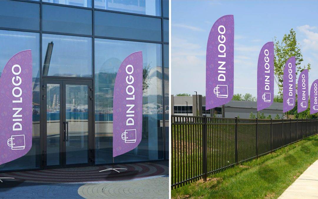 Beachflagg til enhver anledning