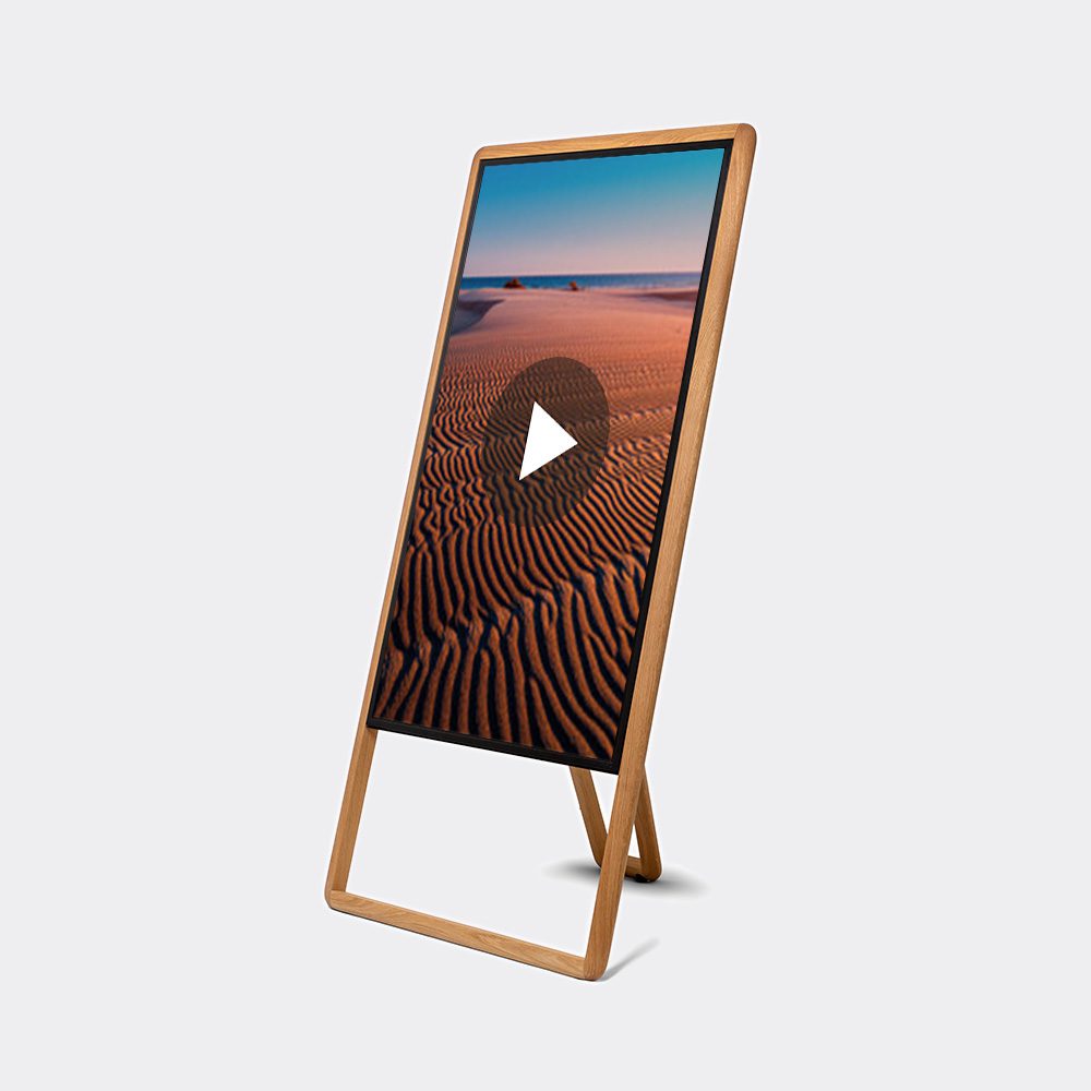 Digital A-skjerm Eik Brectus Norway Totalleverandør av reklamemateriell, messe- og profileringsløsninger Digital A-skjerm Eik