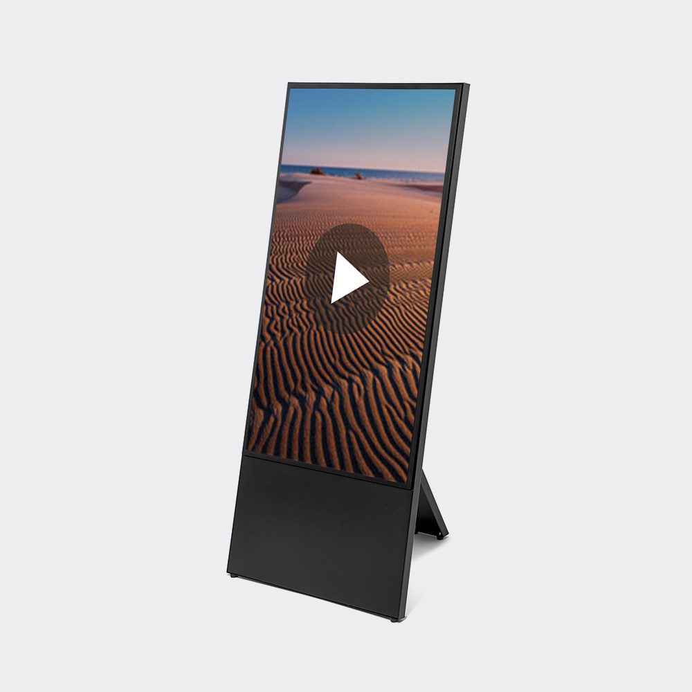 Digital A-skjerm Slim Brectus Norway Totalleverandør av reklamemateriell, messe- og profileringsløsninger Digital A-skjerm Slim